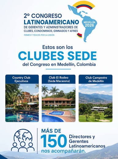 Clubes sede del Congreso en Medellín
